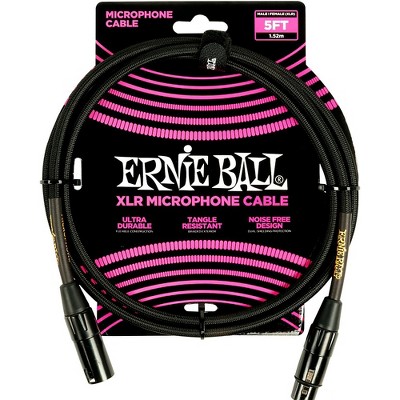 Ernie Ball Braided XLR Microphone Cable
