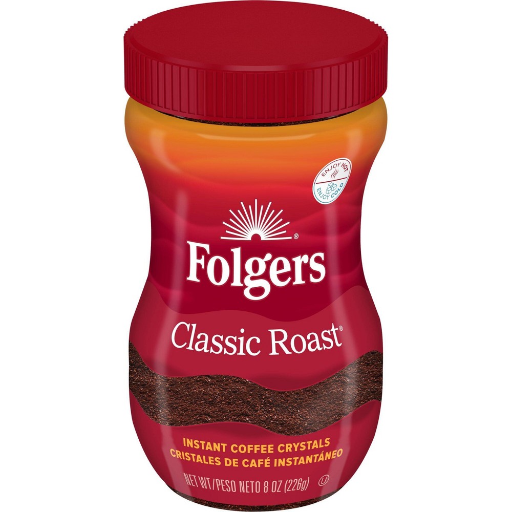 Photos - Coffee Folgers Classic Medium Roast Instant  - 8oz