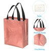 Unique Bargains Reusable Non-Woven Metallic Shiny Finish Gift Goodie Bags 12 Pcs - 4 of 4