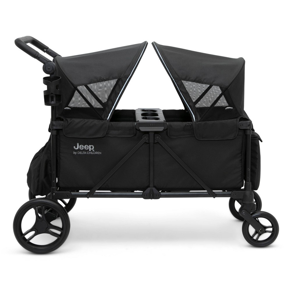 Photos - Pushchair Accessories Jeep Evolve Stroller Wagon by Delta Children - Black 