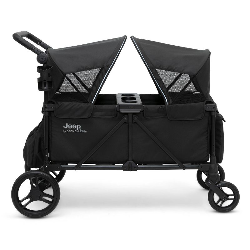 Jeep Evolve Stroller Wagon by Delta Children - Black, 1 of 14