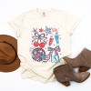 Simply Sage Market Patriotic Disco Collage Garment Dyed Tee - 3 of 4