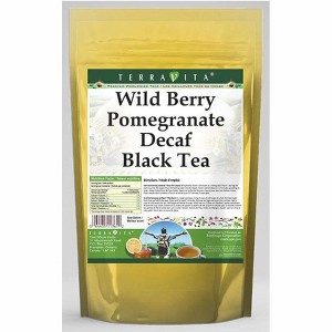 TerraVita Wild Berry Pomegranate Decaf Black Tea (25 tea bags, ZIN: 540057) - 1 of 4