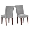 Set of 2 Quinby Upholstered Parson Dining Chairs - Inspire Q - 4 of 4