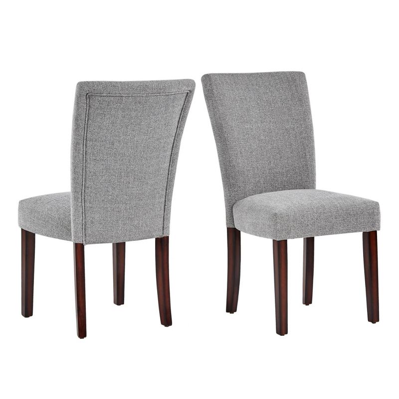 Set of 2 Quinby Upholstered Parson Dining Chairs - Inspire Q, 1 of 7