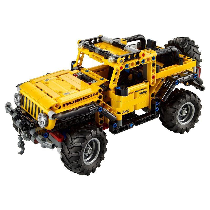 LEGO Technic Jeep Wrangler 4x4 Toy Car 42122, 3 of 14