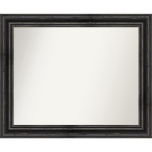 Amanti Art Rustic Pine Non-Beveled Wood Bathroom Wall Mirror Wall Mirror - 1 of 4
