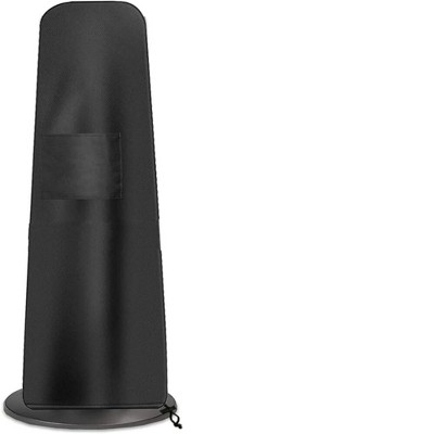 Akefit Tower Fan Cover Waterproof Dustproof Remote Pocket Drawstring Black 42in