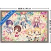 Trends International Hatsune Miku - Floral Fantasy Framed Wall Poster Prints - 3 of 4