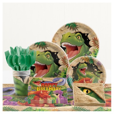 Dinosaur Birthday Party Supplies Kit