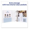 Avery Economy View Binder with Round Rings , 3 Rings, 1.5" Capacity, 11 x 8.5, White, (5726) - 4 of 4