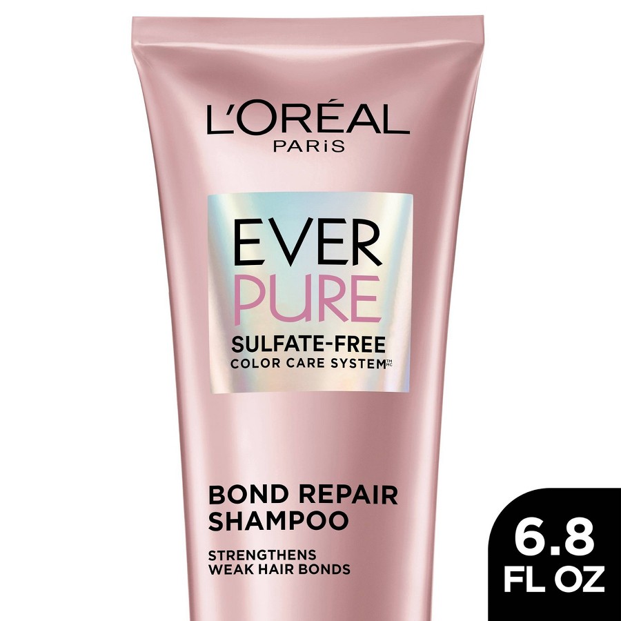 L'Oréal Paris Elvive Bond Repair (EverPure Bond Repair) Shampoo — drugstore bond-repair shampoo with Citric Acid Complex