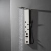 BWE 4-Jet Rainfall Shower Panel System with Rainfall Shower Head and Shower Wand - 3 of 4