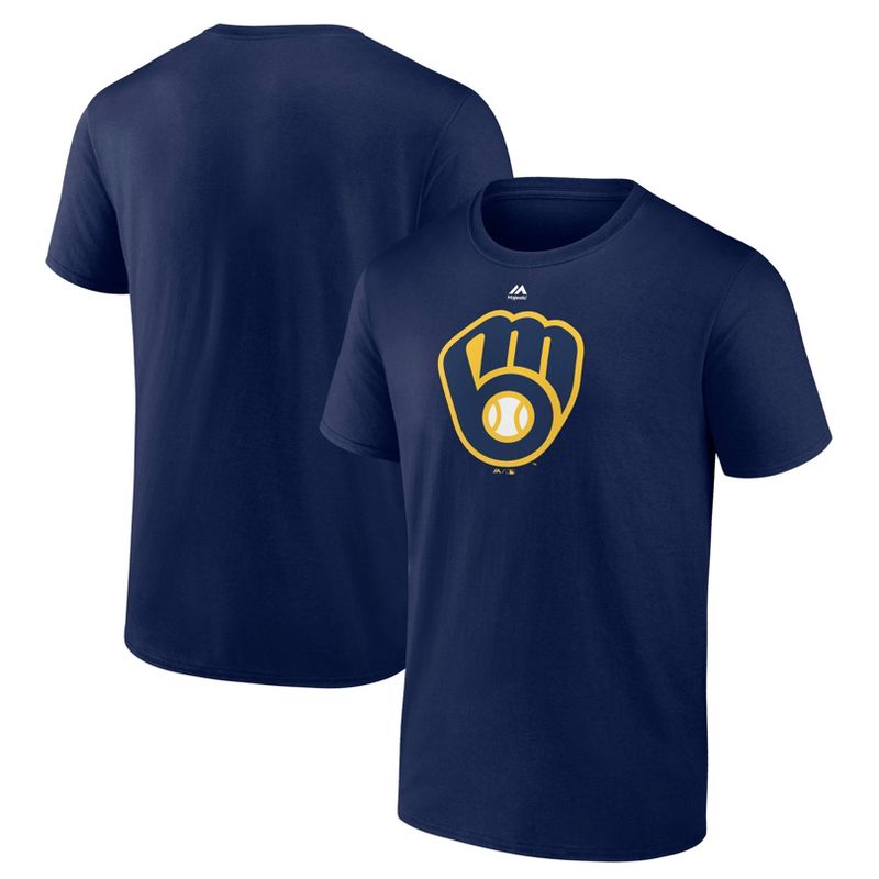 MLB Milwaukee Brewers Men&#39;s Core T-Shirt, 1 of 4