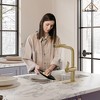 CASAINC Single Handle Pull Down Sprayer Kitchen Faucet with 3 Functions Spray - 3 of 4