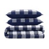 Alex Buffalo Check Plaid Printed Quilt Set - Serta - 2 of 4