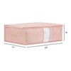 REGALWOVEN Bedding Clothing Non-Woven Fabric Storage Bags with Handles - 2 of 4