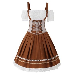 MISSKY Costumes One-pieces Dress Women's Dress for  Traditional Carnival Outfits - 1 of 4