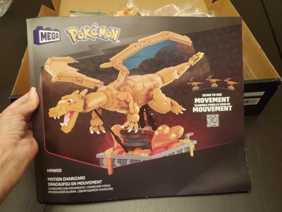 MEGA Pokemon Charizard Building Kit with Motion - 1664pcs