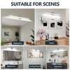 Modern LED Vanity Light 39in 24W Chrome Bathroom Fixture Over Mirror - 4 of 4