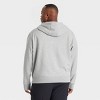 Men's Cotton Fleece Full Zip Hooded Sweatshirt - All In Motion™ - 2 of 3