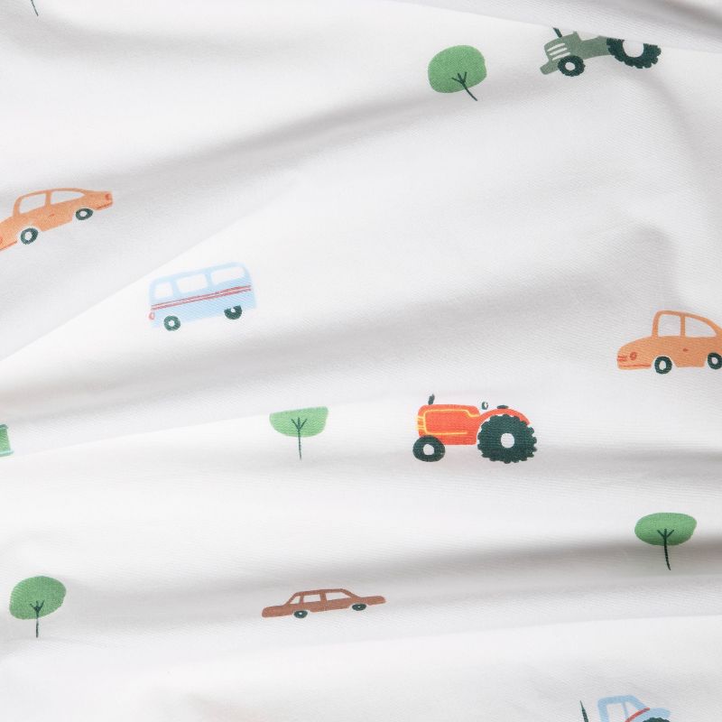 Fitted Crib Sheet - Cloud Island&#8482; Transportation, 5 of 7