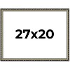 PosterPalooza | 27x20 Wood Antique Frame with UV Acrylic, 4 Finishes: Bronze, Gold, Silver, and Black - 2 of 4