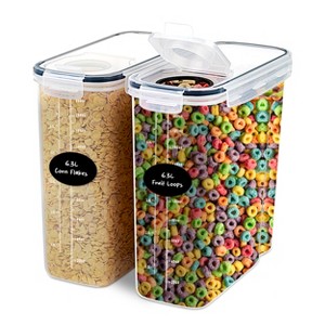 DWËLLZA KITCHEN Extra Large Cereal Storage Containers Set of 2 - 1 of 4