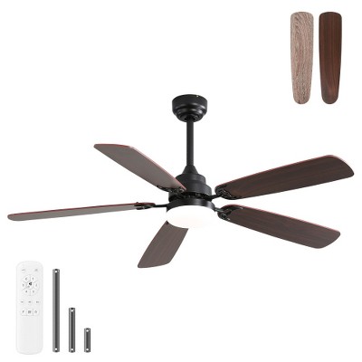 BestParts 52" Ceiling Fan with Dimmable LED Light - Energy Efficient & Modern Design