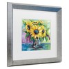 Trademark Fine Art - Jeanette Vertentes Summer Matted Framed Art - 3 of 4