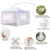 Easy Setup Garden Party Tent, UVProtection Instant Canopy Perfect for Outdoor Events, Camping, Beach, Flea Markets - 3 of 4