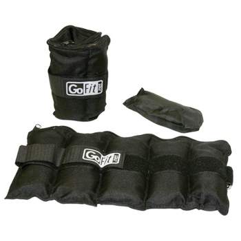 GoFit Ankle Weights (Adjusts from 1lb to 10lbs)