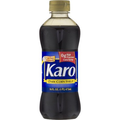 Karo Dark Corn Syrup 16 oz (Pack of 4)