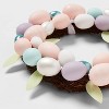 15" Felt Floral Easter Wreath - Spritz™ - 3 of 3