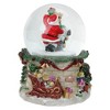 Northlight LED Lighted Santa and Reindeer Musical Christmas Snow Globe - 5.75" - 2 of 2