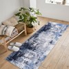 Boho Rugs Bedroom Rug, Washable Area Rug, Non-Slip Low Pile Boho Floral Carpet for Bedroom - 3 of 4