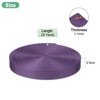 Unique Bargains Nylon Durable Multipurpose Waterproof Webbing Strap 1 Inch Wide 1 Pc - 3 of 4
