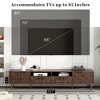 Bella Depot 78.7" Entertainment Center for TVs up to 85" - 4 of 4
