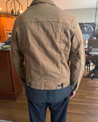 Men's Big & Tall Corduroy Trucker Jacket - Goodfellow & Co™ Olive Green 5XLT