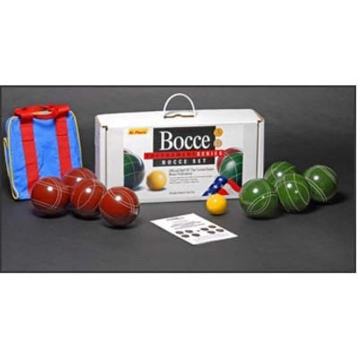St. Pierre Tournament Bocce Set with Nylon Bag (TB1)  - Made in USA