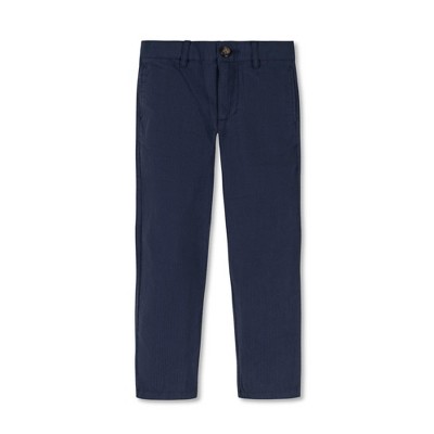 Hope & Henry Boys' Seersucker Suit Pant, Navy Seersucker, 6 : Target