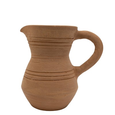 Natural Terracotta Pitcher by Foreside Home & Garden