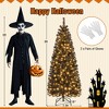Costway 6 FT Artificial Halloween Tree with 618 Branch Tips 280 Warm White LED Lights - 3 of 4