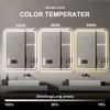 Mirror for Bathroom, Vanity Mirror for Bathroom, Wall Mounted Anti-Fog Frameless Make Up Mirror - 2 of 4