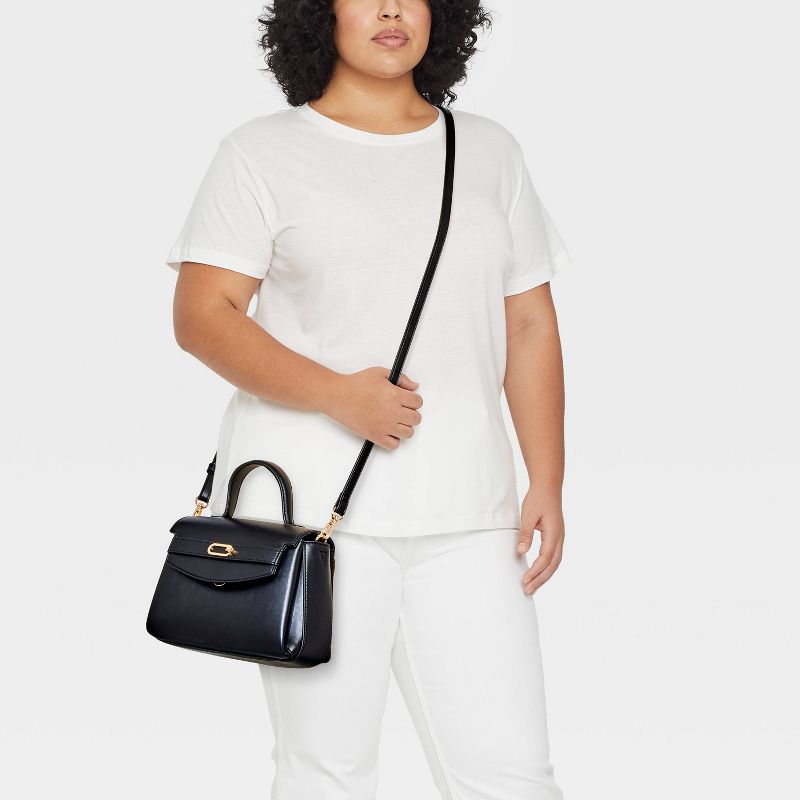 Mini Top Handle Crossbody Bag - A New Day™, 3 of 14