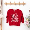 The Juniper Shop Nice Til Proven Naughty Toddler Graphic Sweatshirt - 2 of 2