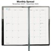 Global Printed Products 14 Month Pocket Planner Grey and Black 2025 - 4 of 4