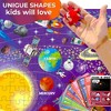 QUOKKA Puzzles For Kids Ages 8-10 - 150 Pcs Jigsaw Puzzles for 6-8 Year Olds - 400+ Facts on 50 Double-Sided Flashcards - 3 of 4