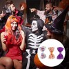 Unique Bargains Women's Halloween Print Duckbill Clip 3 Pcs - 3 of 4