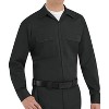 Red Kap Men's Long Sleeve Utility Uniform Shirt - 3 of 4